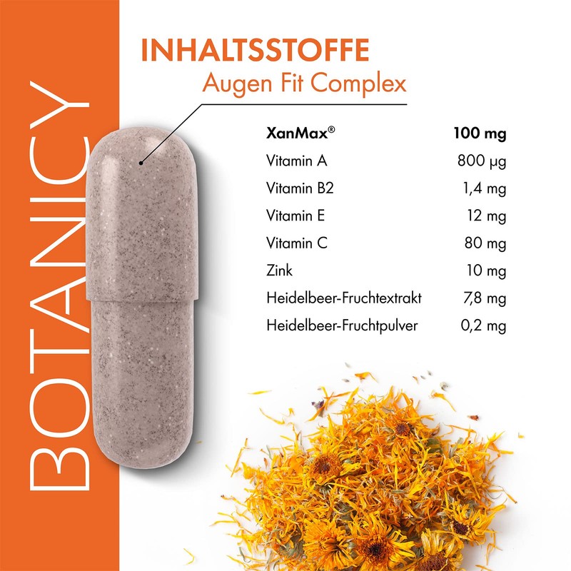 Eyes Fit and Healthy Xanmax – Unique Complex for improved vision eye