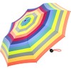Benetton Pocket Umbrella Super Mini Dots, Multistripe fresh salmon, 95