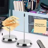 1Pcs Receipt Holder, 5.7inch Metal Straight Rod Spikes Memo Paper