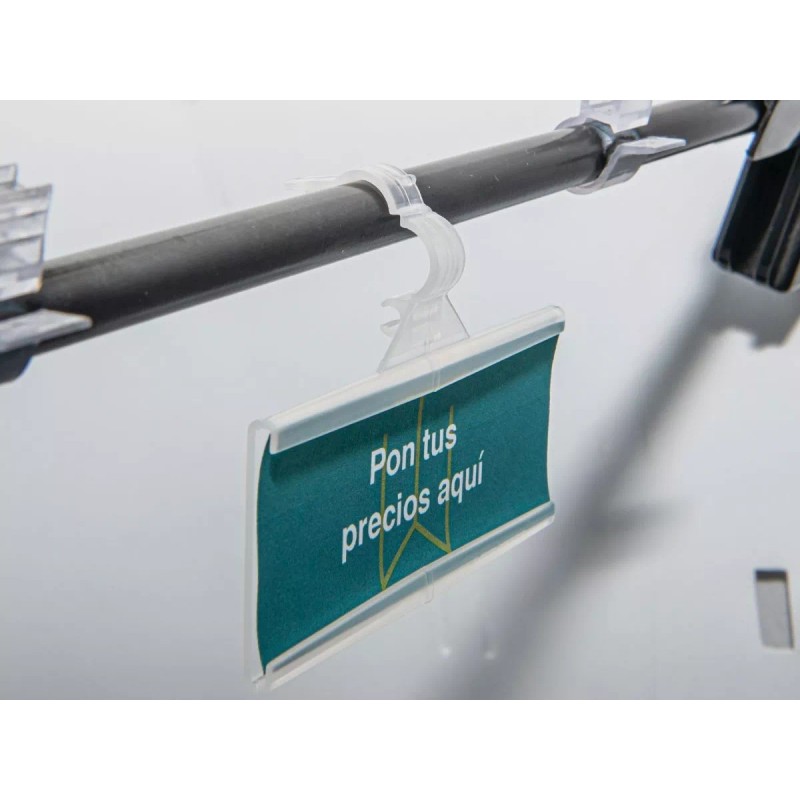 Exhivit Soporte Porta Precio Para Alambre | 7.5 X 3.5