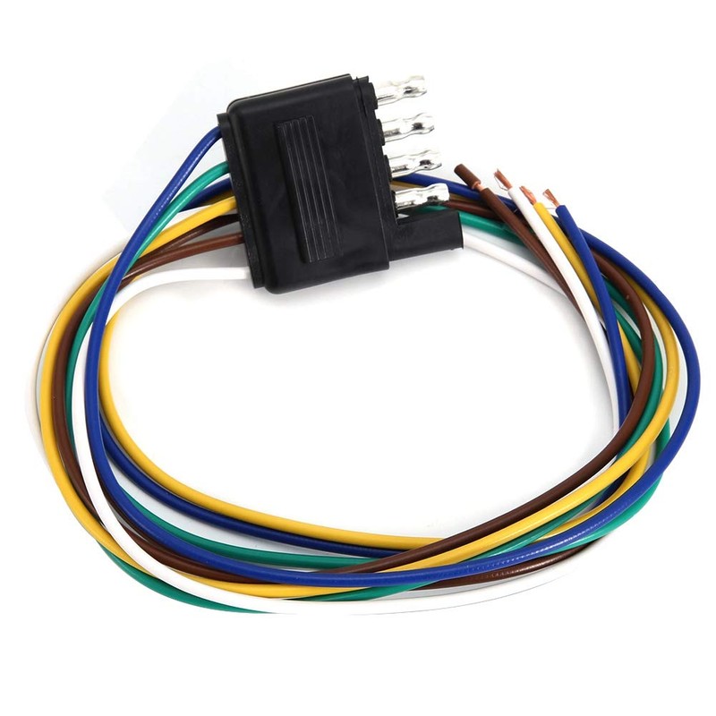 5 Pin Flat Plug 5 Way Flat Trailer Wire Harness