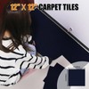 Peel & Stick Carpet Tiles 12x12 Inch - Premium Self-Adhesive