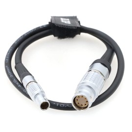 ZBLZGP Power Cable for Steadicam Zephyr to Alexa Mini/LF/Amira Camera 3 Pin Male to 8 Pin Female (Straight)