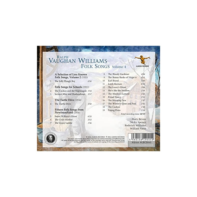 Ralph Vaughan Williams: Folk Songs, Volume 4