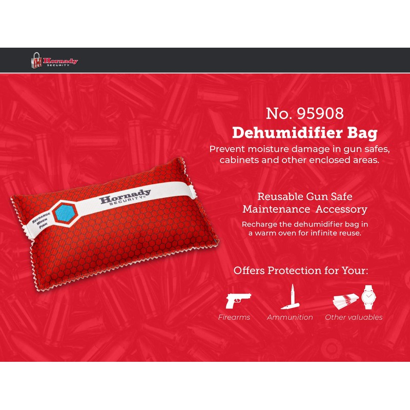 Hornady Reusable Dehumidifier Bag 450G, 95908 - Portable, Easy to