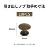 Coollooda Drawer Knobs Pulls, 10 Pieces, Mini Handles, Pulls, Knobs,