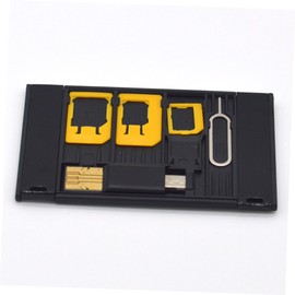 Operitacx 5PCS Sim Card Reader Set Micro Nano Adapters Random Colors Sim Adapter for Use Durable Practical Toolkit for All Smartphones Random Color