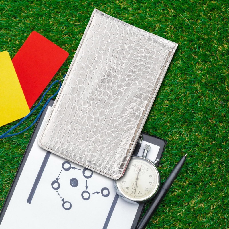 SEWACC Portable Golf Scorebook Leather Cover Stylish Scorecard Holder for