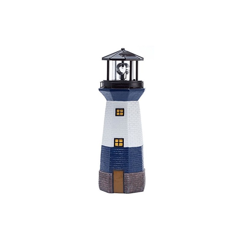 Miles Kimball Solar Lighthouse by Maple Lane CreationsTM- Rotating LED