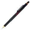 rOtring 800 Mechanical Pencil 0.5mm Black Metal Barrel and Velvet