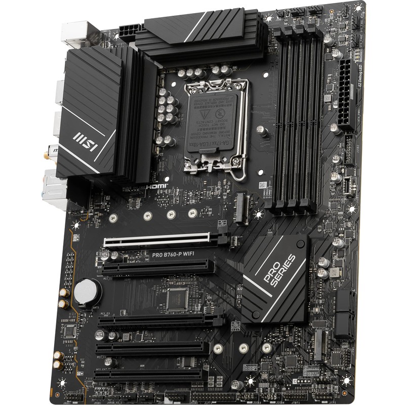 MSI PRO B760-P WiFi ProSeries Motherboard (Supports 12th/13th Gen Intel