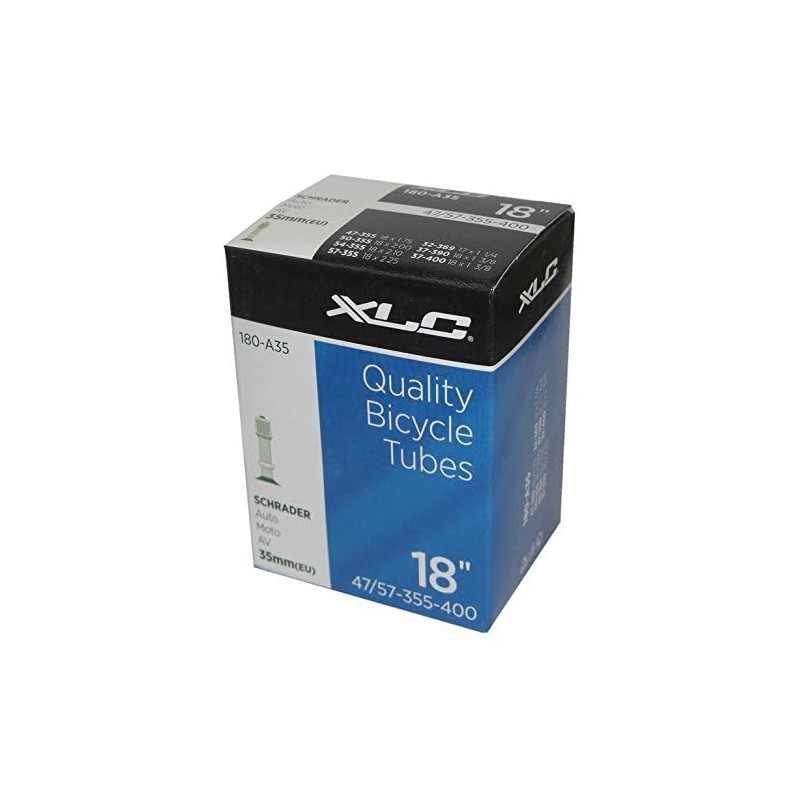 XLC Bicycle Tube 18 x1.75/2.125 32/355/400 AV 35 mm 2508180200
