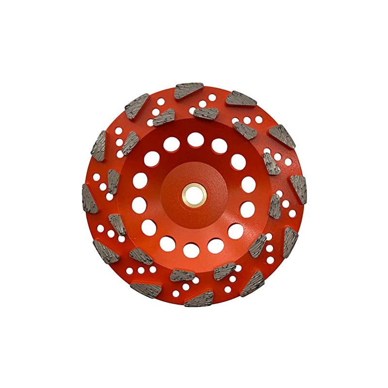 7" High Performance Diamond Grinding Wheels for Aggressive Concrete, Paint,