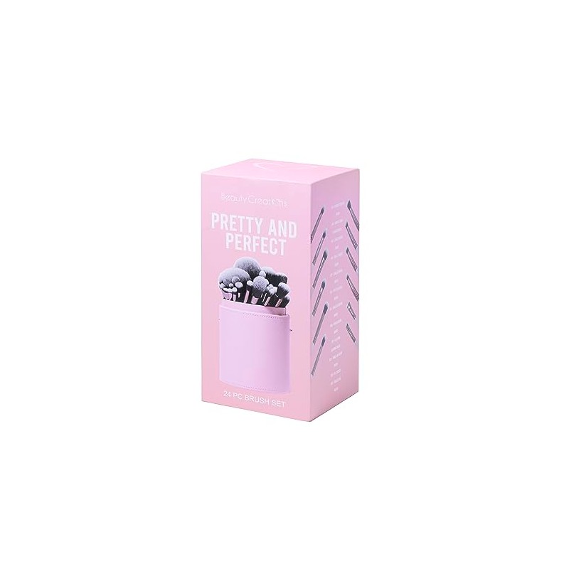 Beauty Creations Set De Brochas 24 Piezas Pink And Perfect