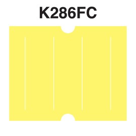 Fluorescent Chartreuse Labels to fit Towa®GL/ SpeedyMark4/ Halmark Model "L" Price Guns 16 Pack (Free Ink Roll Included)