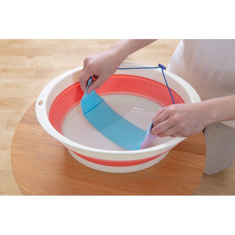 TEIJIN Neck Cooler, New Type, Blue, Width 15.0 x Height