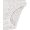 Simple Joys by Carter's Baby 5-Pack Neutral Long-Sleeve Bodysuit, grey/blue