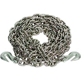 Ancra 49958-38-20 Transport Chain with Grab Hooks, Grade 43, 3/8-Inch by 20-Foot, Bulk