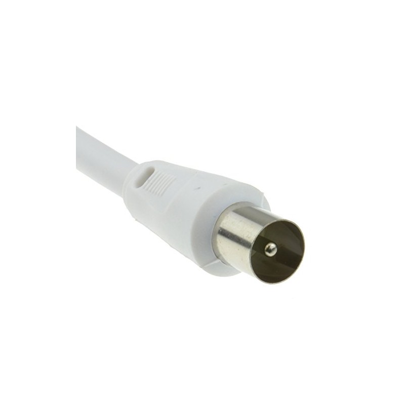 kenable Coaxial Satellite to TV Aerial Cable F type Plug