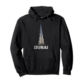 Dubai Skyscraper Burj Khalifa United Arab Emirates Dubai UAE Pullover Hoodie