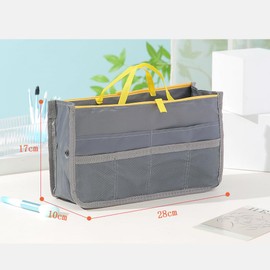 lulubelle Bag-in-Bag, Inner Bag, Storage Pouch, Cosmetic Bag (Black)