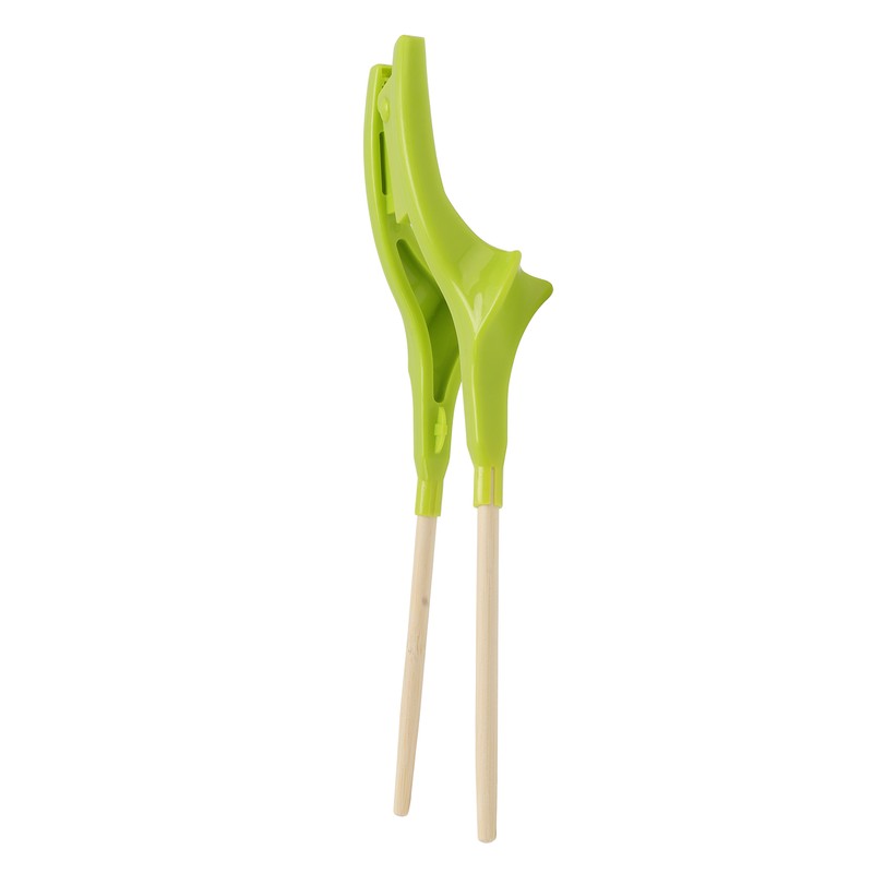 Disabled Chopsticks ABS and Bamboo Streamlined Anti Skid Learning Chopstick