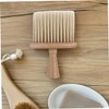 Baluue Wooden Barber Neck Duster Brush with Soft Bristles Professional