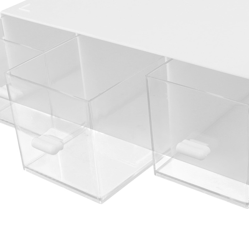 FUNSUEI 2 PCS 23 x 16.7 x 7.8 cm White