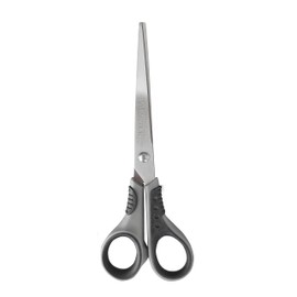 Interdruk - Precision Stainless Steel Scissors - Ergonomic Rubber Handle - Versatile Use in Office, Home and Craft Projects - 15cm
