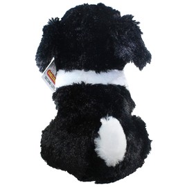 Shelter Pets Series Two: Muttombo - 10" Border Collie Dog Plush Toy Stuffed Animal - Black and White Puppy - Based on Real-Life Adopted Pets - Benefiting The Animal Shelters They were Adopted from