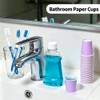 Mnuizu 50 Pack 3 Oz Bathroom Cups, Disposable Paper Cups,
