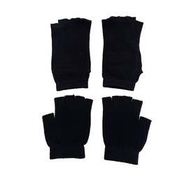 Yoga Pilates Socks and Gloves Set, Non Slip Yoga Socks and Yoga Gloves with Grips for Women, Girls