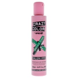 Crazy Color Crazy Color Salon Pro Semi Permanent Hair Color - 53 Emerald Green Hair Color Women 5.07 oz