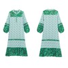 R.Vivimos Women's Long Sleeve Floral Print Bohemian Maxi Dresses with