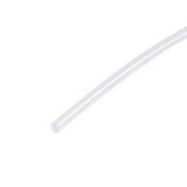 uxcell PTFE Tubing Hose High Temperature Tube Pipe Insulating 3D Printer Hose 1.5mm ID x 1.9mm OD x 4.92ft White