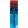 Schneider Topliner 967 Fineliner 0.4 mm Line Width Red (Pack