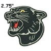 Athena Brands Cool Black PANTHER Face Patch Embroidered DIY Iron
