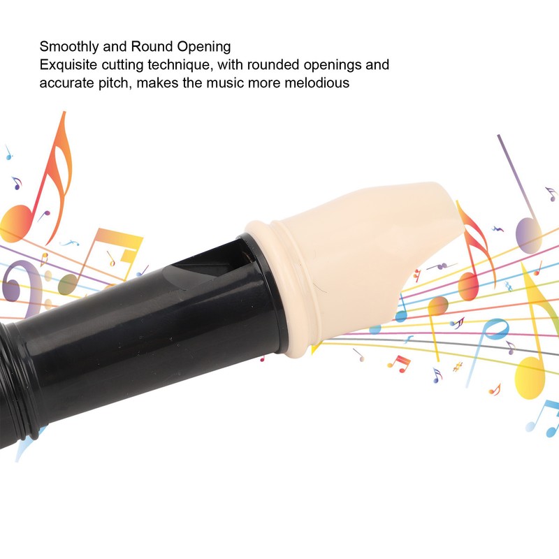 8 Hole Recorder Detachable Soprano Recorder Musical Instrument with Cleaning