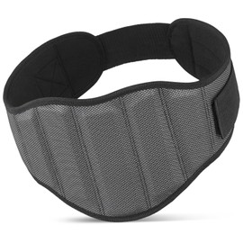 Generic Weight Lifting Belt for Men Women, 8"" Back and Lumbar Support Gym Belt for Bodybuilding, Fitness, Powerlifting, Cross Training