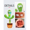 Keculf Dancing Cactus Toy Talking Cactus Baby Toys, Singing Cactus