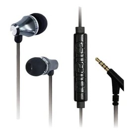 Kashimura Strong Earphones, Remote Control with Mic BK Model Number: AE-224