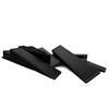 Pack of 100 Tile Wedges, Colour: Black
