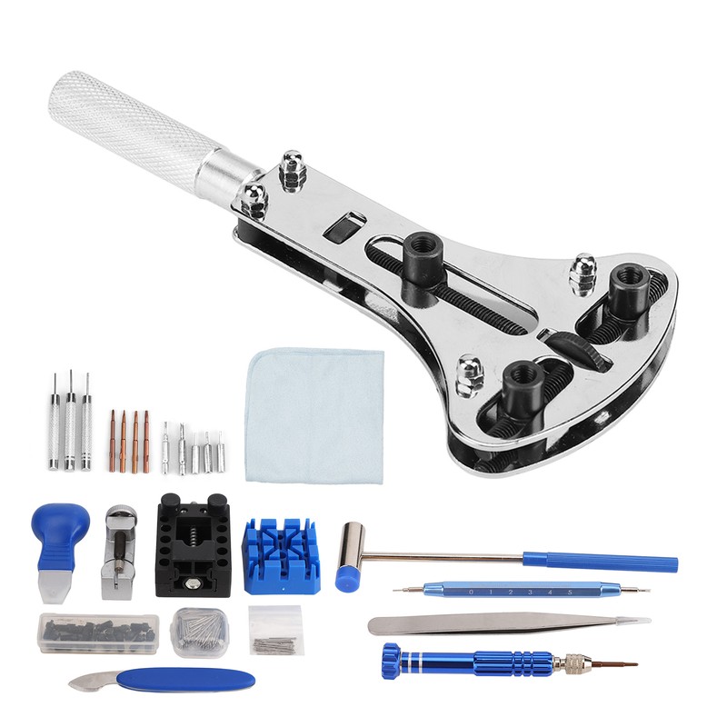 Watch Repair Kit Complete Tools Adjustment Portable Professional Spring Bar