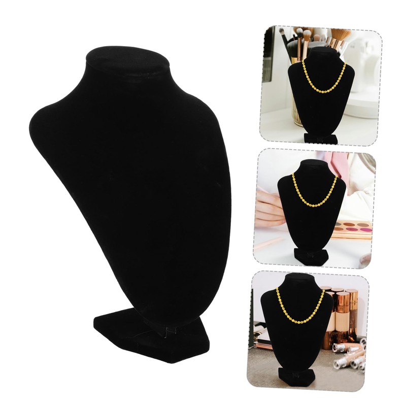 Operitacx Necklace Holder Stand Necklace Stand Adjustable Neck for Jewellery