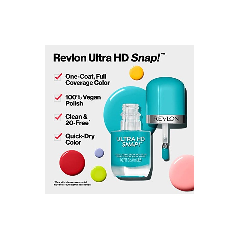 Revlon Esmalte ultra hd nail snap So Shady