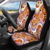 Belidome 4 Pcs Daisy Flower Car Seat Covers Full Set