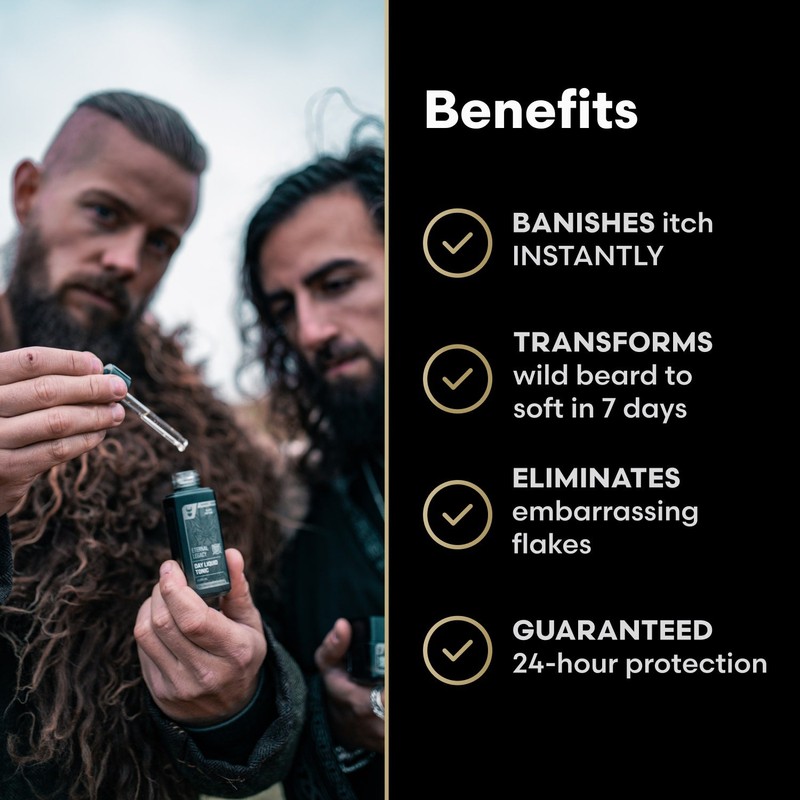 The Beard Struggle Tonic + Elixir Beard Oil Bundle Gold