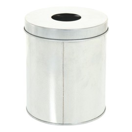 Keystone Mercury ME053936 Tin Sanitary Paper Holder, Galva, Φ4.4 x 5.1 inches (11.3 x 13 cm)