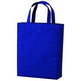 Marutama Industrial Hand Bag Thick Cotton Bag with A4 Gusset, Navy Blue