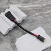ECSiNG 2pcs 9006/HB4/9005/HB3 Male to 2-pin DTP Female Adapter for